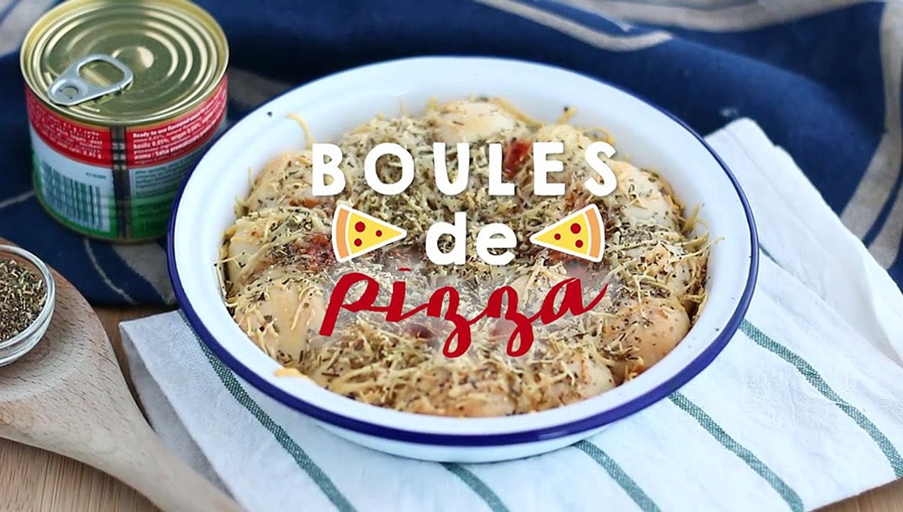 Pizzabälle zum teilen