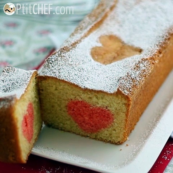 Überraschungskuchen zum valentinstag