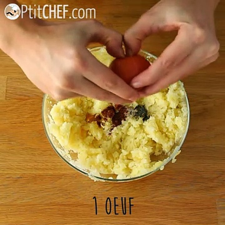 Osterterrine mit kartoffeln