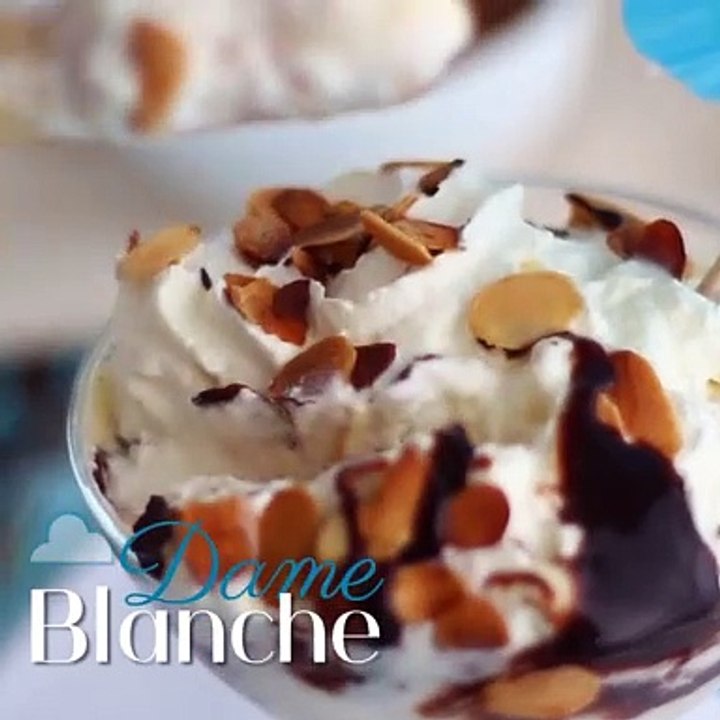 Dame blanche, das einfache ultra-gourmet-eis
