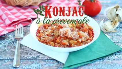 Konjac-spaghetti nach provenzalischer art