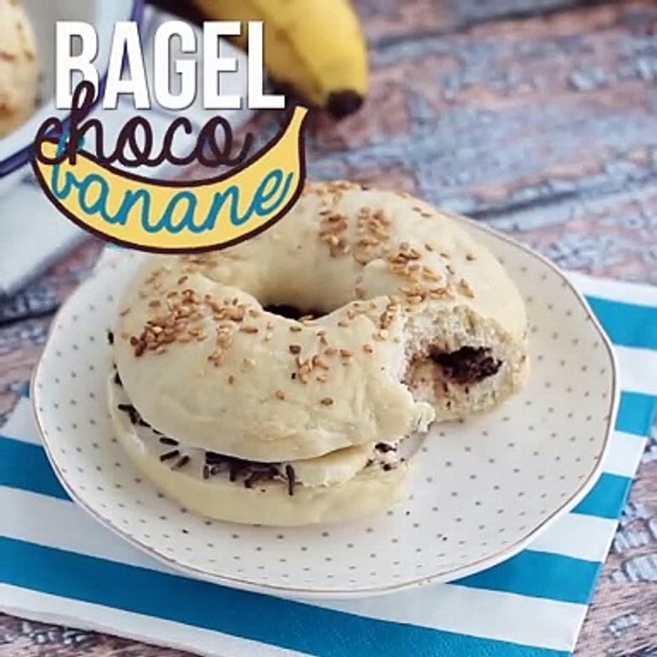 Bagel schoko-banane