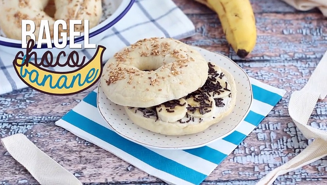 Bagel schoko-banane