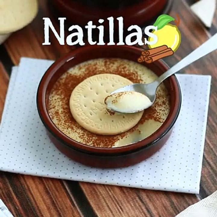 Natillas, die spanische eiercreme