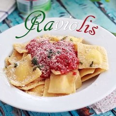 Ravioli mit ricotta, das rezept schritt für schritt erklärt