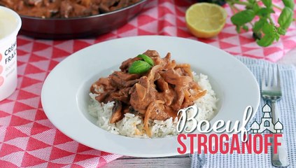 Rindfleisch stroganoff einfach und schnell