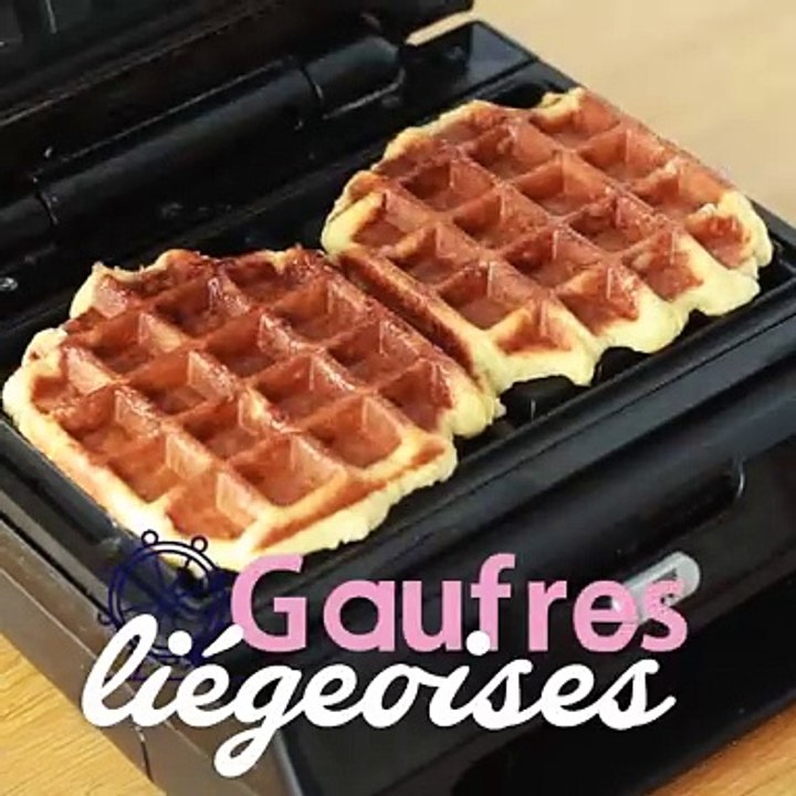 Traditionelle lütticher waffeln