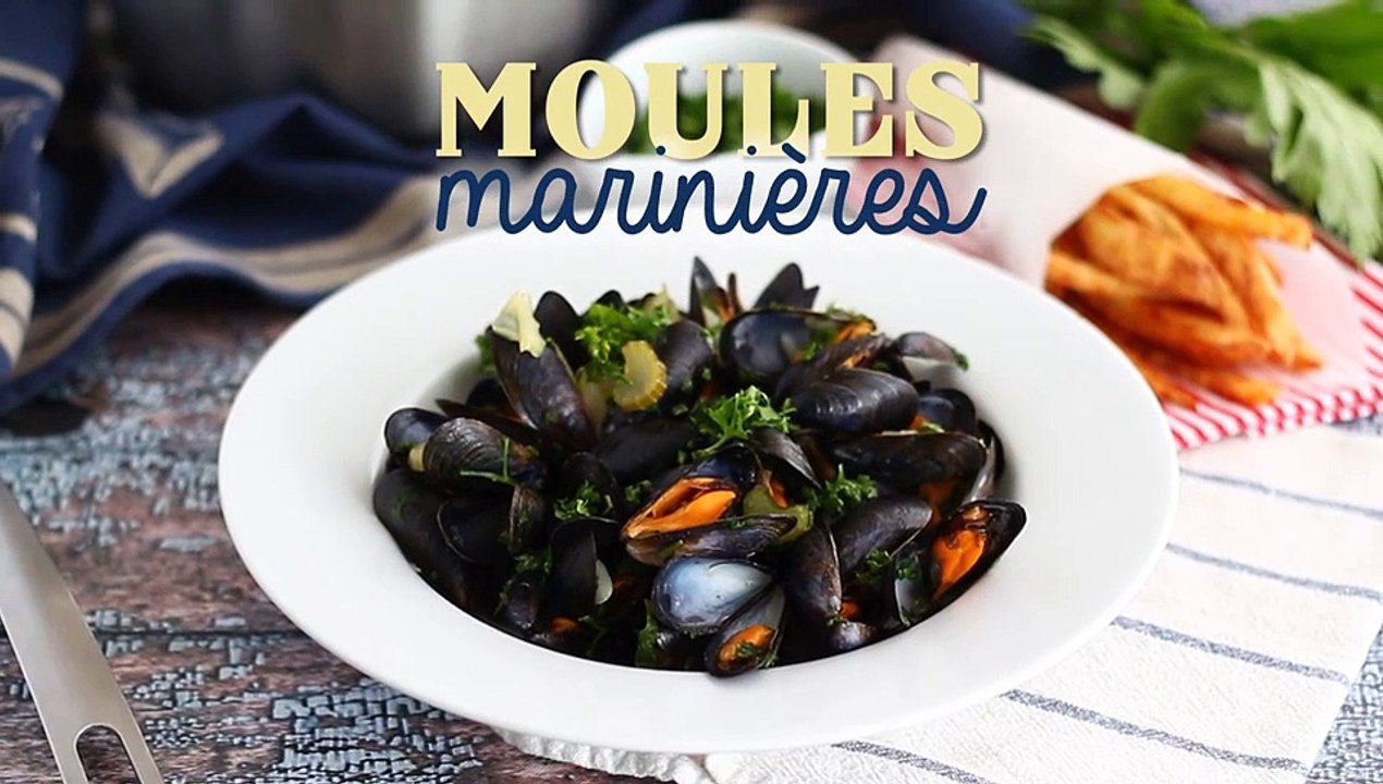 Moules marinières, ein einfaches und köstliches rezept