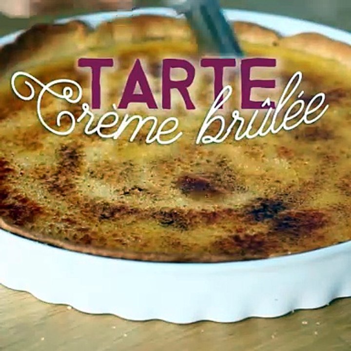 Tarte crème brûlée, ein raffiniertes dessert schritt für schritt