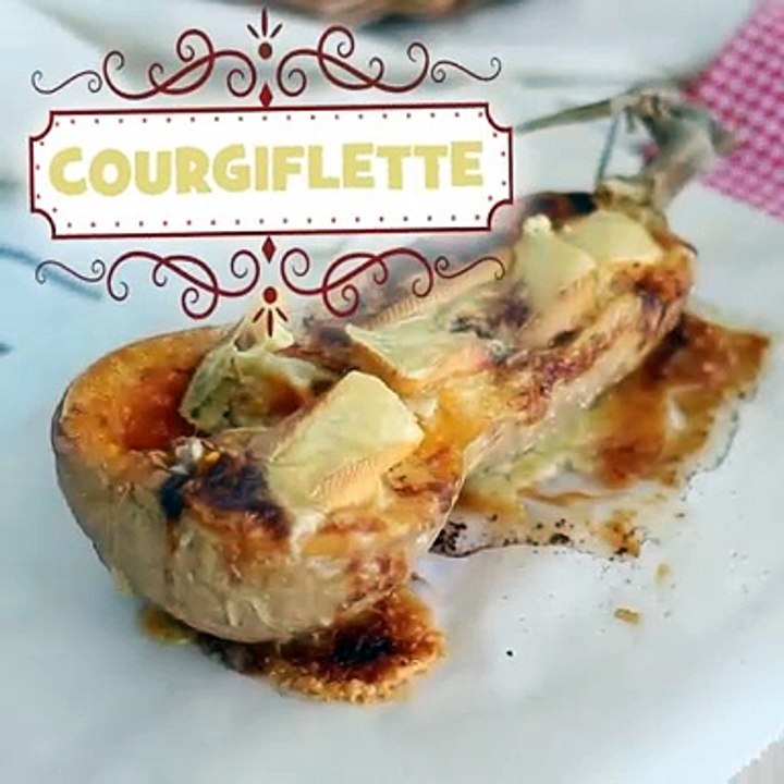Courgiflette - butternut-kürbis nach tartiflette-art