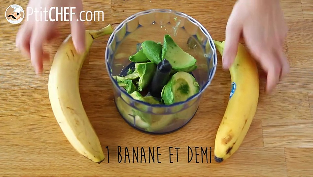 Vegane dessertcremes - schokolade, banane, avocado