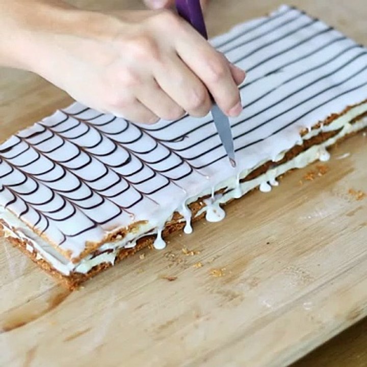 Mille feuille mit vanille