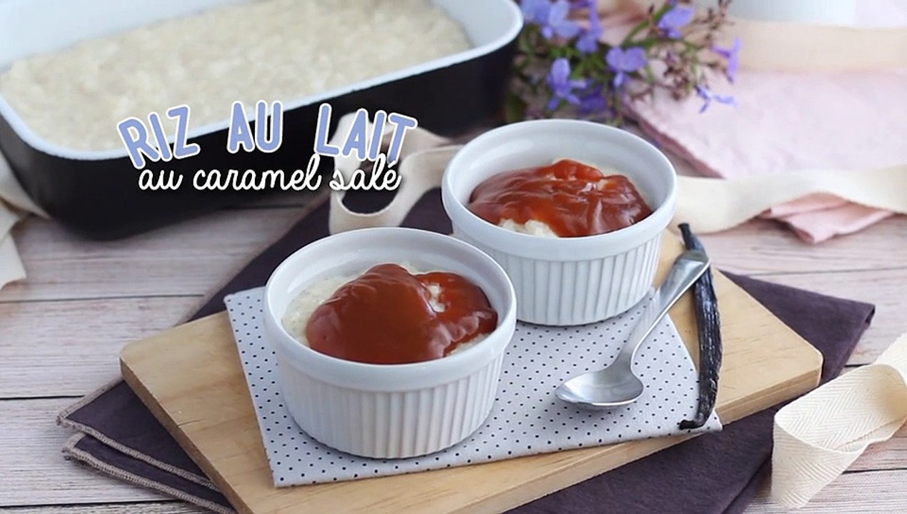 Milchreis mit karamell und gesalzener butter