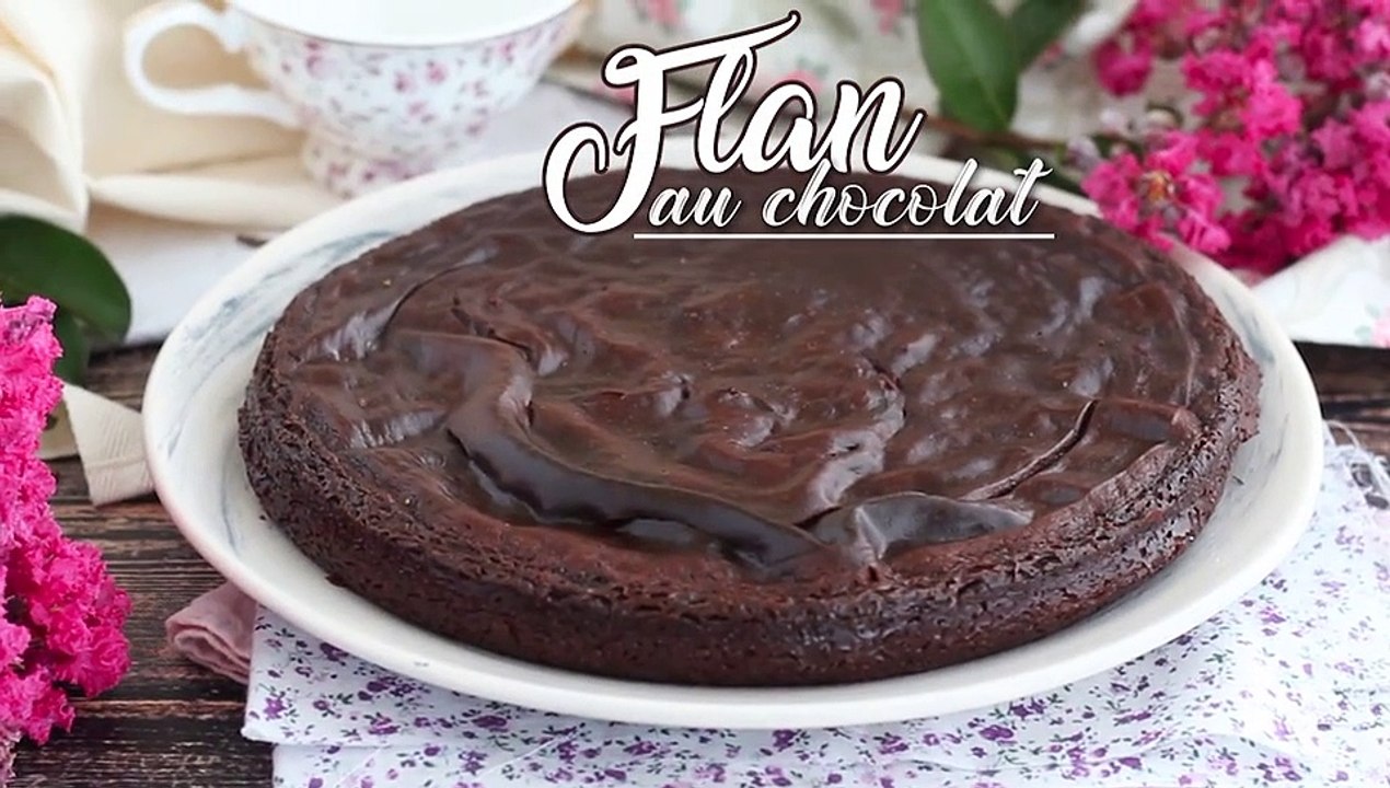 Flan mit schokolade (glutenfrei)