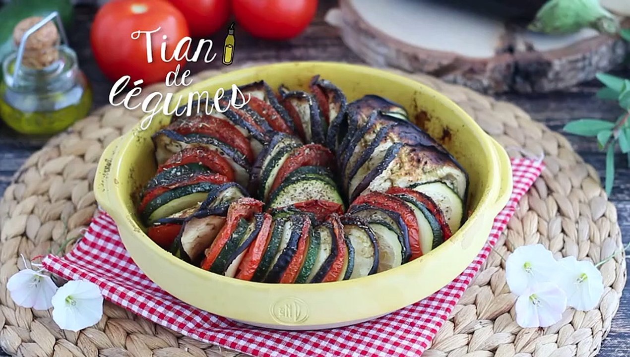 Provenzalische gemüse-tian sehr einfach