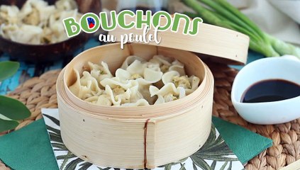 Gedämpfte teigtaschen - bouchons réunionnais mit huhn