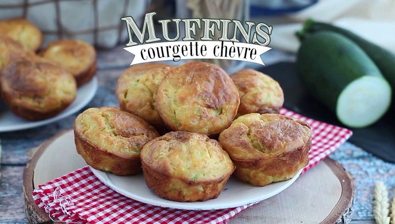 Zucchini-ziegenkäse-muffins