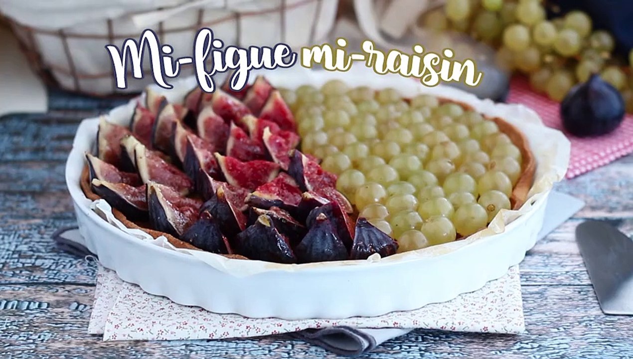Tarte mi-figue mi-raisin