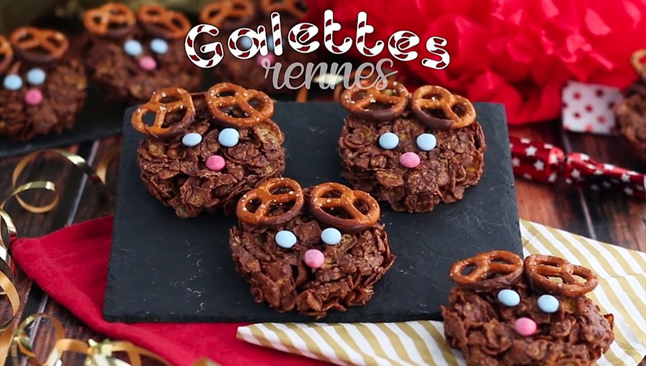 Rosa sandkuchen weihnachtsrentier