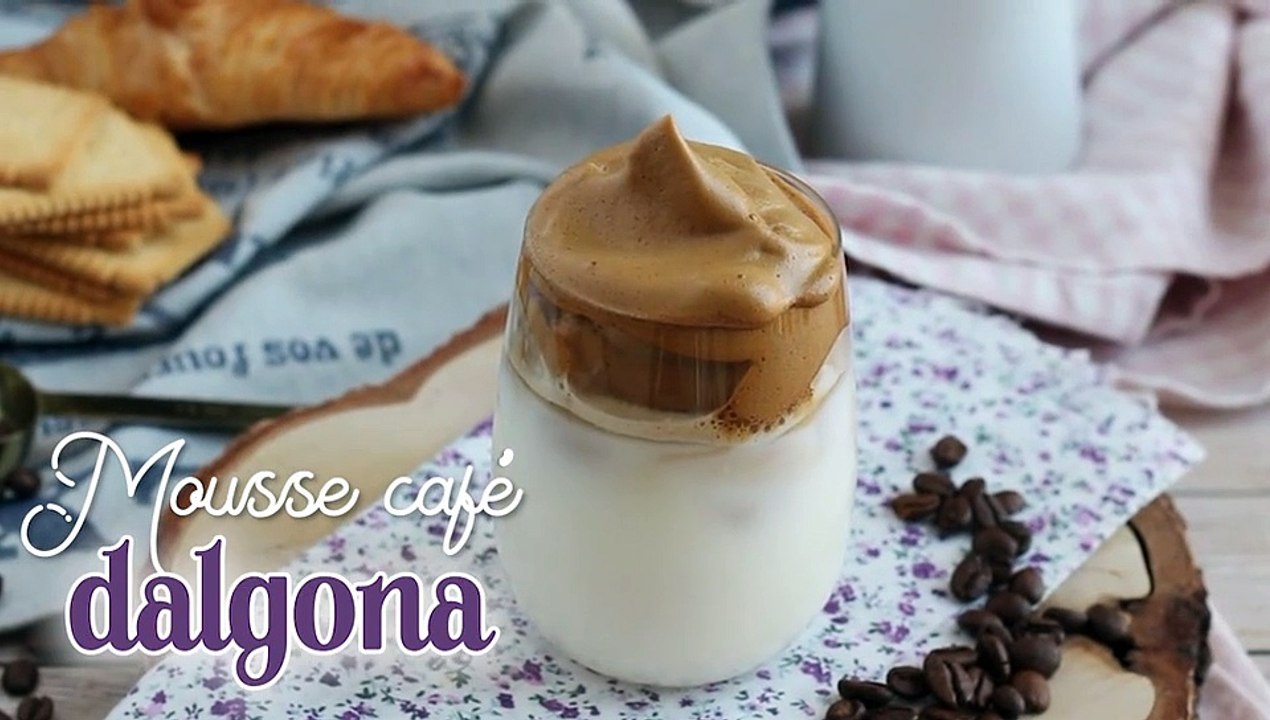 Dalgona-kaffee-mousse