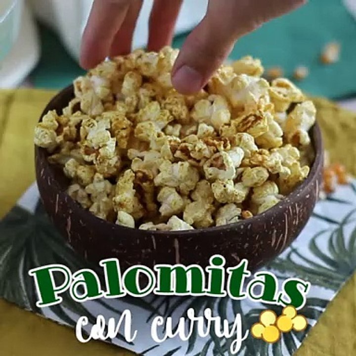 Curry-popcorn