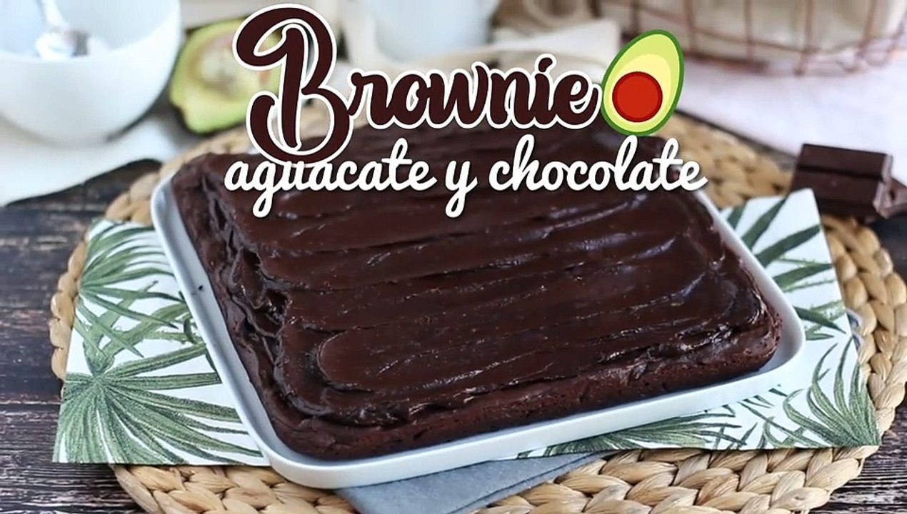 Avocado-schokoladen-brownie ohne butter - laktosefrei