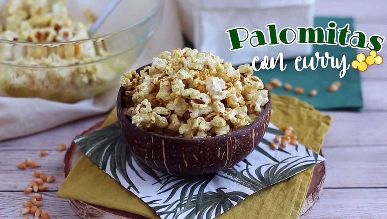 Curry-popcorn