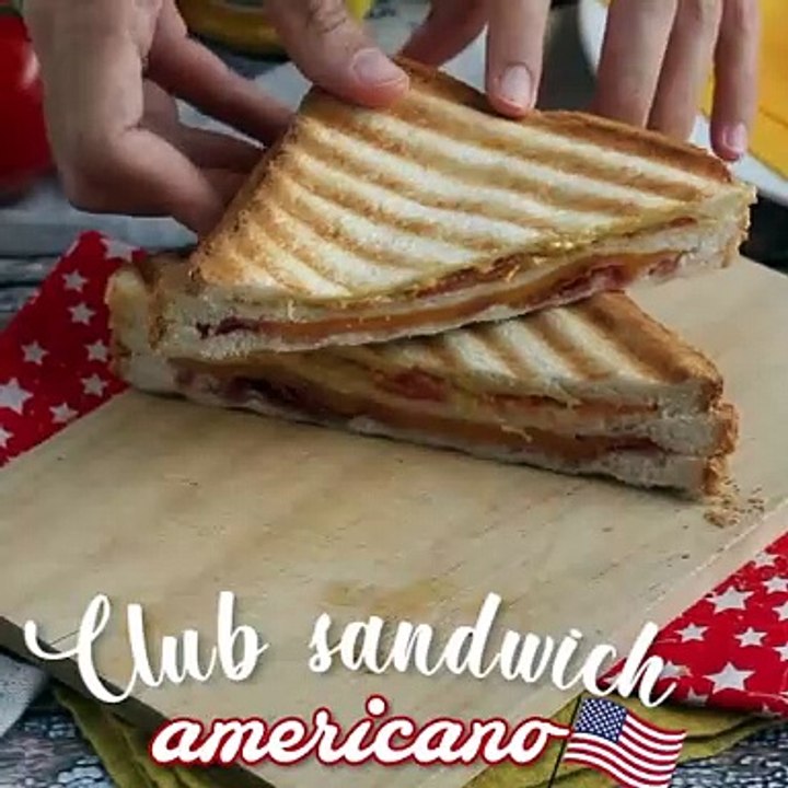 Amerikanischer sandwich club