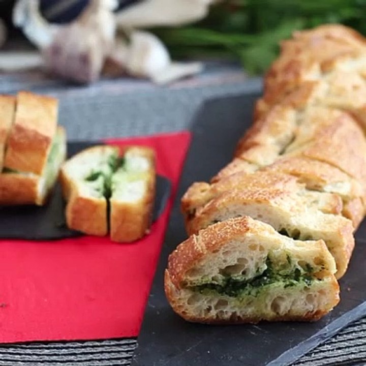 Prefou mit knoblauch und petersilie