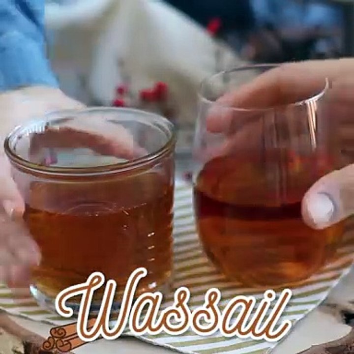 Wassail, der würzige weihnachtscocktail