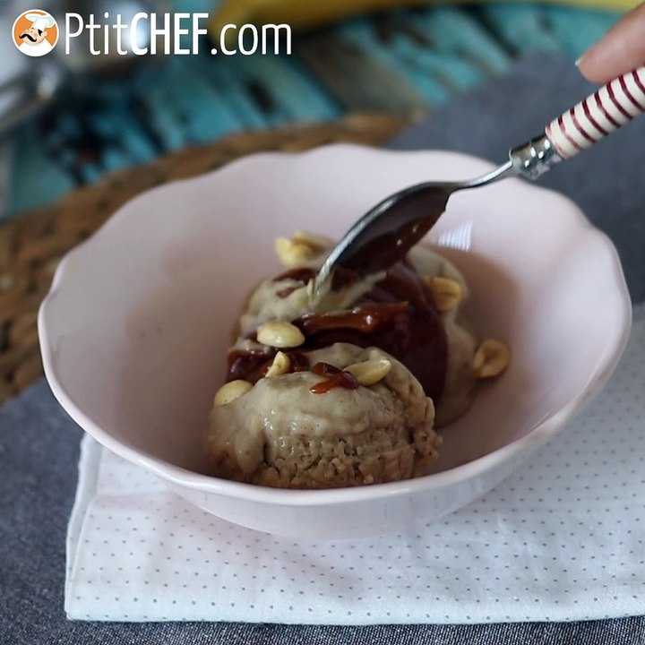 Veganes bananeneis super einfach zu machen cookie geschmack! veganer cookie dough