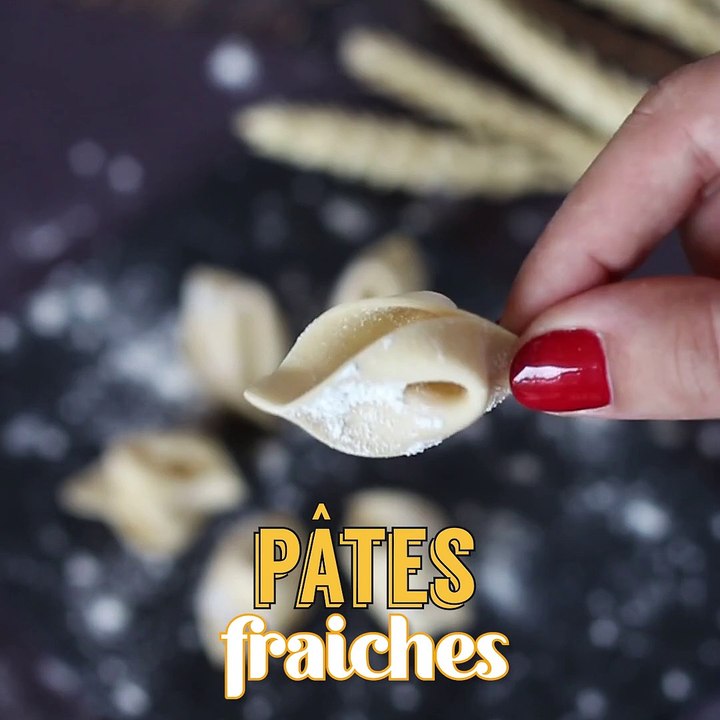 Wie man pasta selbst herstellt: sorpresine, hübsche kleine nudeln