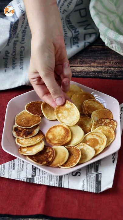 Selbstgemachte blinis, super einfach zu machen!