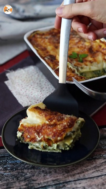 Ricotta-spinat-lasagne extra zartschmelzend