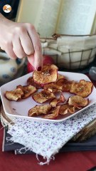 Apfelchips mit zimt im air fryer