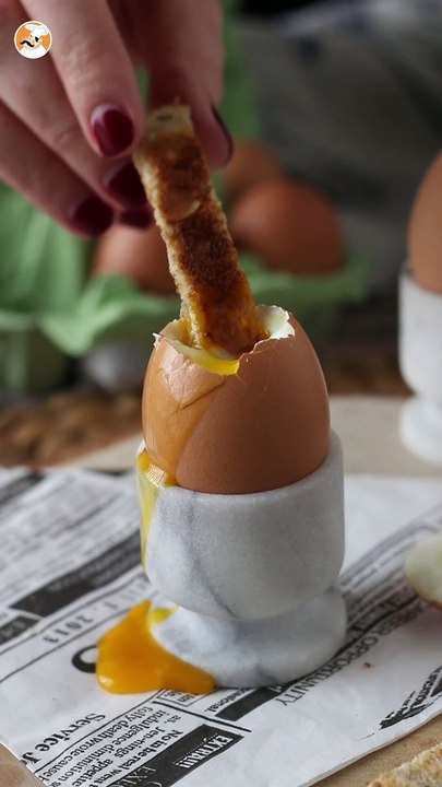 Gekochte eier im air fryer