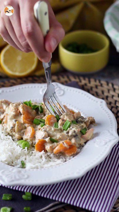 Sofisticado blanquette de salmón