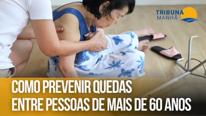 Como prevenir quedas entre pessoas de mais de 60 anos