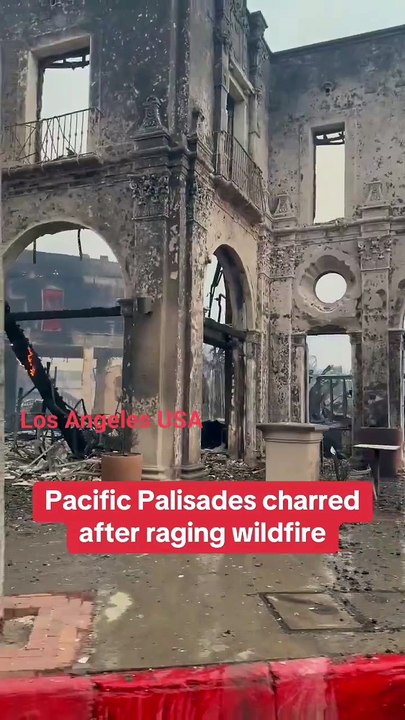 Los Angeles USA fire