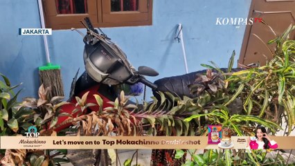 Rekaman CCTV Pencuri Buang Motor Curian Usai Terpergok Pemilik