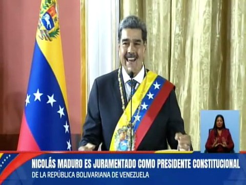 Pdte. Nicolás Maduro: Esta toma de posesión es una gran victoria venezolanista de paz