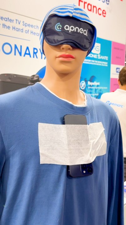 Dormir avec son smartphone sur le ventre contre les ronflements