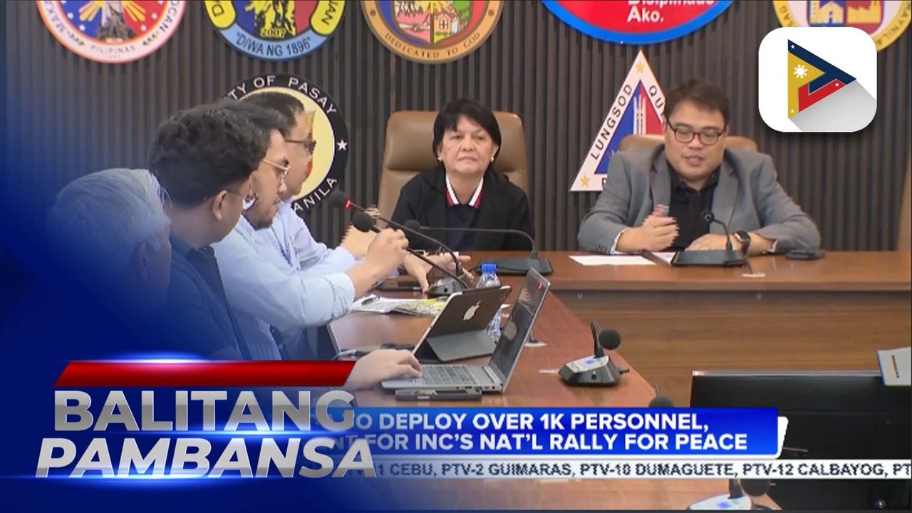 MMDA to deploy over 1-K personnel, equipment for INC’s nat’l rally for peace; Mindanao Ave. to be temporarily closed to give way to construction of Metro Manila Subway Project