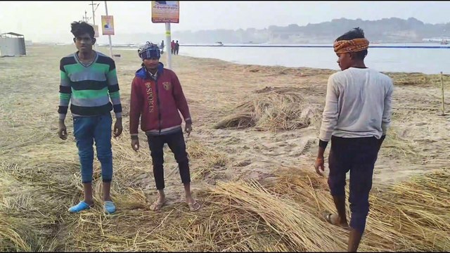 Changing room on Ganga and Yamuna river | Mahakumbh Mela 2025 | Prayagraj Uttar Pradesh India