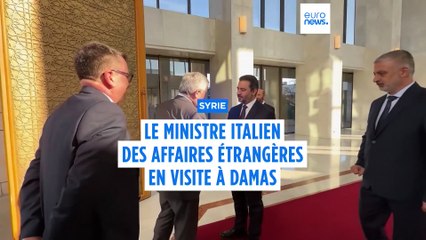 Syrie : le ministre italien des Affaires étrangères a rencontré Ahmed al-Charaa