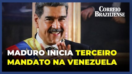 Maduro toma posse em meio a sanções e acusações de fraude