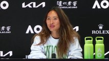 Tennis - Australian Open 2025 - Qinwen Zheng : 