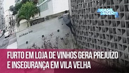 Furto em loja de vinhos gera prejuízo e insegurança em Vila Velha