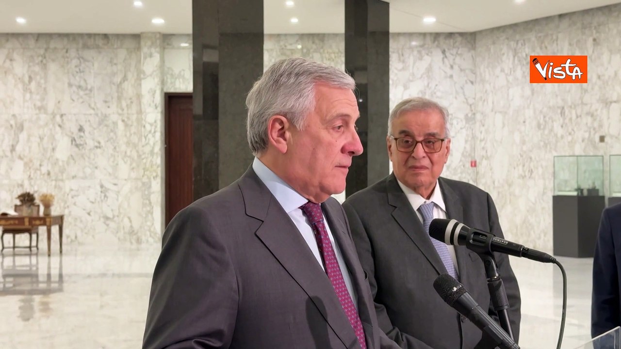 Tajani: "Italia far? la sua parte in Libano anche con missione Unifil"