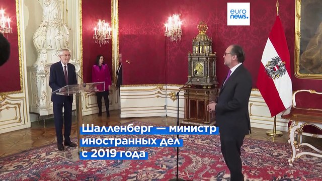 Александр Шалленберг принял присягу как временный канцлер Австрии